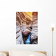 Flowing Stream Among Amazing Rock Formations Wall Mural