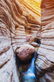 Flowing Stream Among Amazing Rock Formations Wall Mural