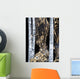 An Abstract Watercolor Painting Of A Forest Wall Mural