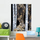 An Abstract Watercolor Painting Of A Forest Wall Mural