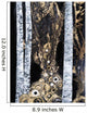 An Abstract Watercolor Painting Of A Forest Wall Mural
