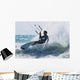 Spain, Andalusia, Cadiz, Costa de la Luz, Tarifa, Kiteboarding Wall Mural