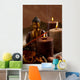 incense buddha Wall Mural