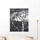 Farmland Valley below Seen Wall Mural