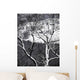Farmland Valley below Seen Wall Mural