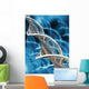 Dna Abstract Wall Mural