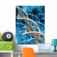 Dna Abstract Wall Mural