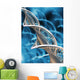 Dna Abstract Wall Mural
