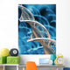 Dna Abstract Wall Mural