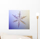 Photo-microscope Real Snowflake Wall Decal 3