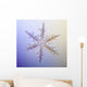 Photo-microscope Real Snowflake Wall Decal 3