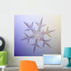 Photo-microscope Real Snowflake Wall Decal 2