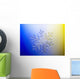 Photo-microscope Real Snowflake Wall Decal 1