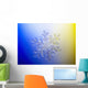Photo-microscope Real Snowflake Wall Decal 1