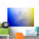 Photo-microscope Real Snowflake Wall Decal 1