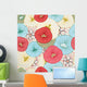 Flower Wall Decal Design 2