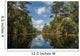 USA, Louisiana, Swamp landscape Wall Mural