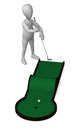 Minigolf Wall Decal