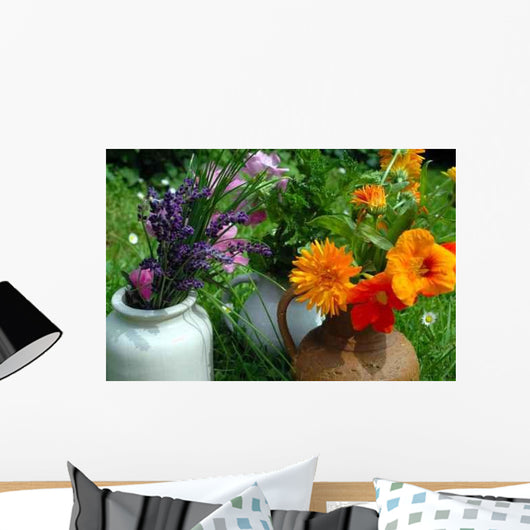 Herb Flowers Healthy Wall Decal
