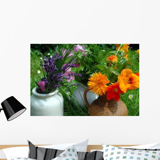 Herb Flowers Healthy Wall Decal