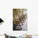 USA, Louisiana, Rocking chairs in Oakley Plantation Wall Mural