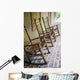 USA, Louisiana, Rocking chairs in Oakley Plantation Wall Mural