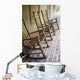 USA, Louisiana, Rocking chairs in Oakley Plantation Wall Mural