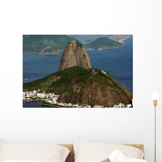 Tall Seaside Island Wall Decal