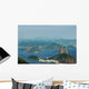 Hilly Oceanside Landscape Wall Decal