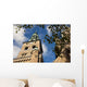 Denmark, Upward view of Nikolaj Contemporary Art Center Wall Mural
