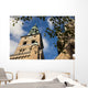Denmark, Upward view of Nikolaj Contemporary Art Center Wall Mural