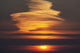 Sunset at reenard point looking across to valentia island;Cahersiveen Wall Mural
