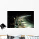 Beachside Road at Night - Horizontal Wall Decal