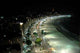 Beachside Road at Night - Horizontal Wall Decal
