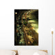 Beachside Road at Night Wall Decal