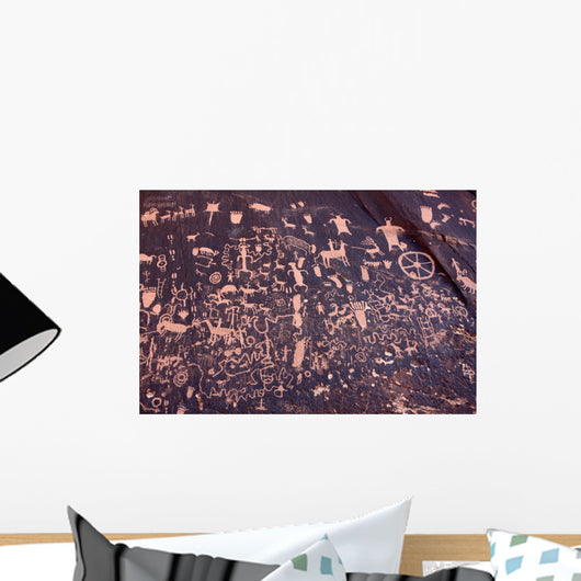 Petroglyphs Wall Mural