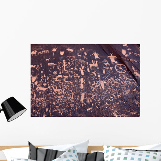 Petroglyphs Wall Mural