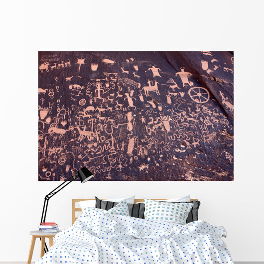 Petroglyphs Wall Mural