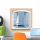 Window with sea view Wall Mural
