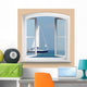 Window with sea view Wall Mural