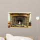 Fire-Place Wall Mural