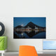 Lakeside City at Night Wall Decal