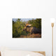 Bull Moose Standing In Afternoon Light Wall Mural