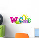 Welcome Word Wall Decal