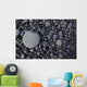 Close-up of smooth rocks on a beach Wall Mural