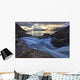 A stormy sky breaks above the Arnarfjorour fjord Wall Mural