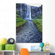 The waterfall Seljalandsfoss along the southern coast Wall Mural