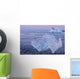 Icebergs on the shoreline of the Atlantic Ocean Wall Mural