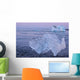 Icebergs on the shoreline of the Atlantic Ocean Wall Mural