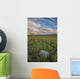Sunset over the prairies in Grasslands National Park Wall Mural
